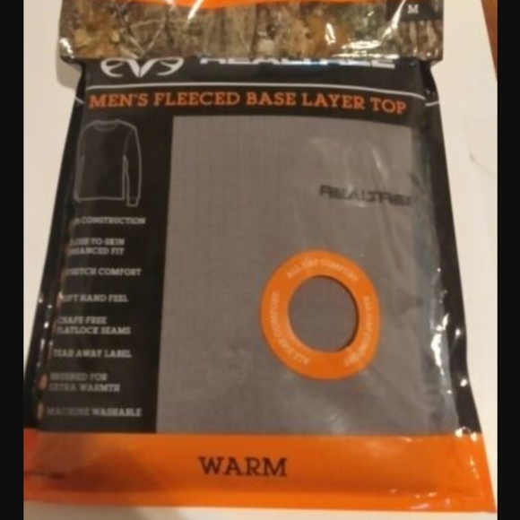 REATREE Other Realtree Mens Fleeced Base Layers Top Poshmark